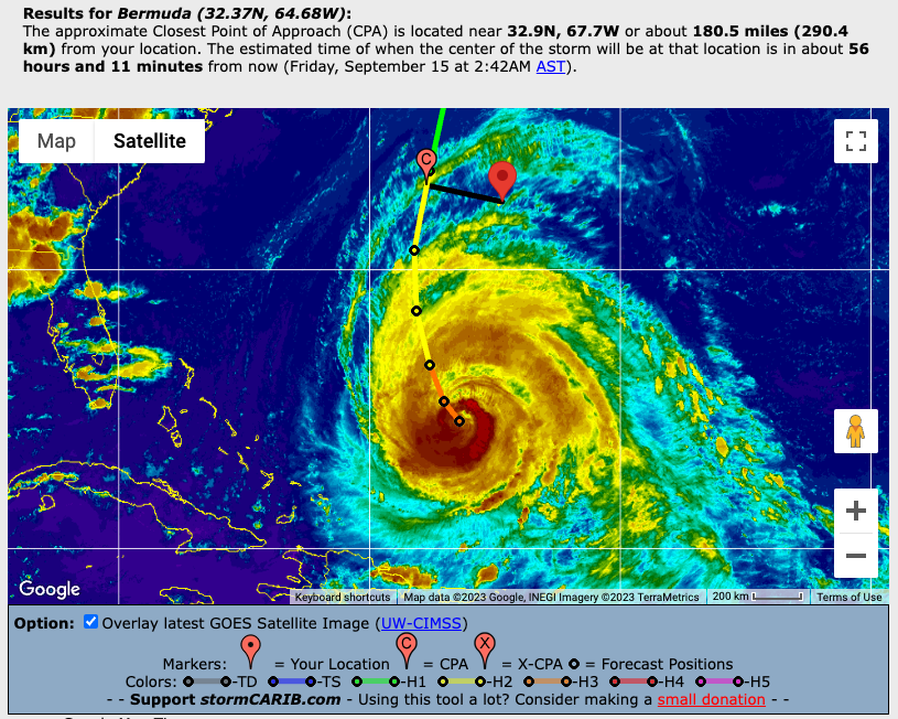 Tammy eyes Bermuda after Hurricane Otis makes unprecedented landfall in  Mexico as a Category 5 storm