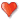 Red heart emoticon